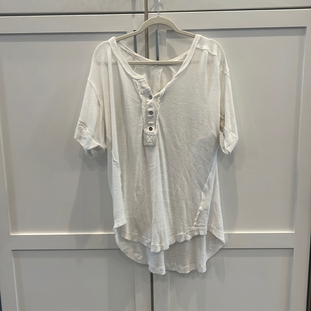 FREE PEOPLE OVERSIZED TEE